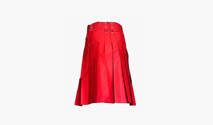 Red Cargo Kilt Mens 