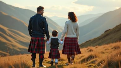 Family Tartan Kilt