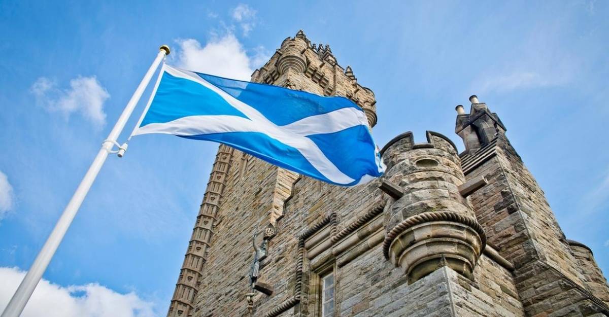 Connection of the Scottish Flag with St. Andrew