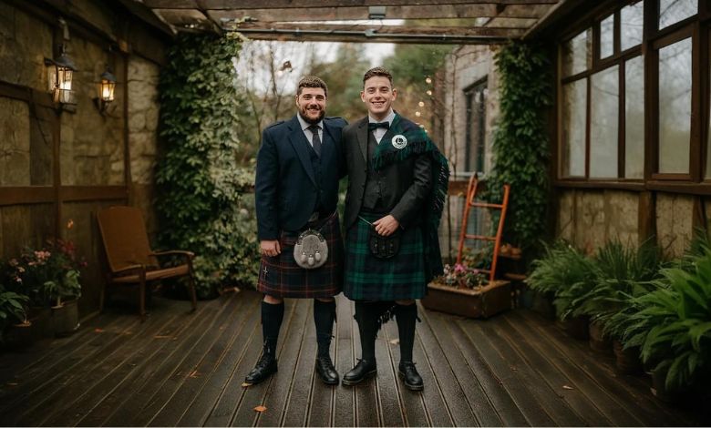 Modern Styles of Tartan Kilts for Weddings