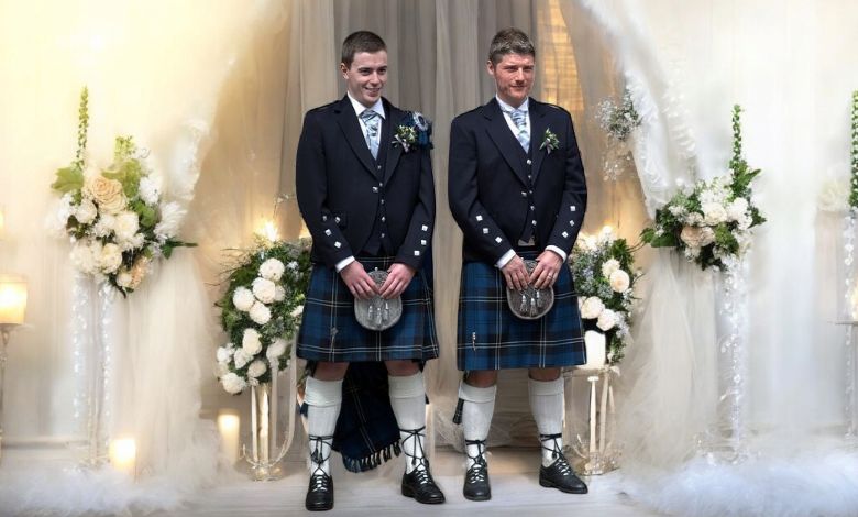 Tradition of Wearing Kilts at Weddings