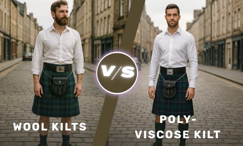 Poly-Viscose vs. Wool Kilts
