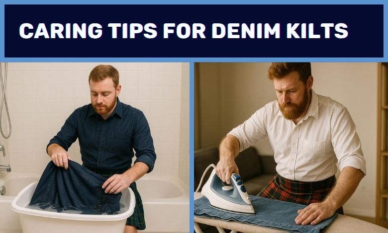 Caring Tips for Denim Kilts for Their Longevity