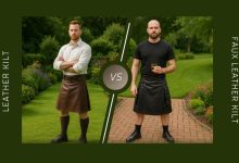 Leather Kilt vs. Faux Leather Kilt