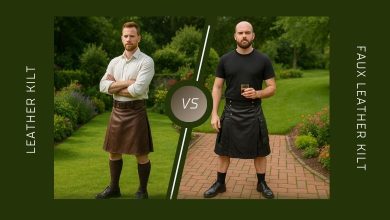 Leather Kilt vs. Faux Leather Kilt