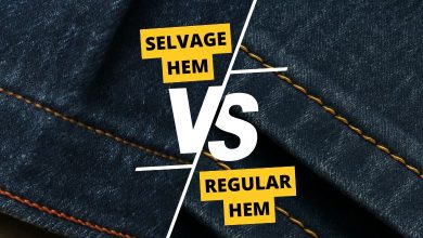 Selvage Hem vs. Regular Hem