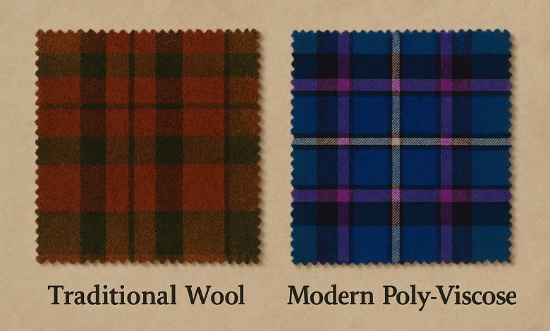 The Role of Material in Weaving Tartan