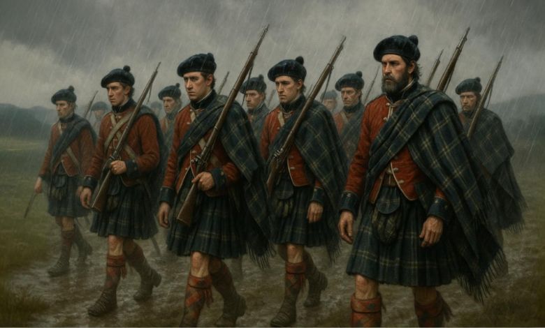 Evolution of the Fly Plaid in Scottish Military Dress