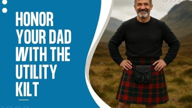 Honor Your Dad With The Utility Kilt on Father’s Day