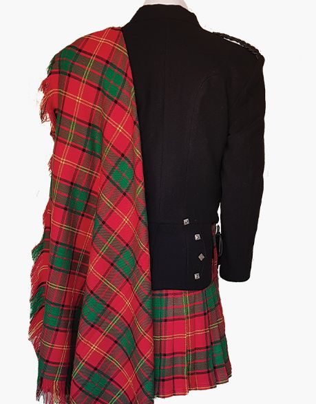 Kirk Tartan Kilt Fly Plaid