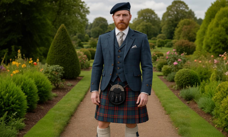 Tweed Kilt Jacket