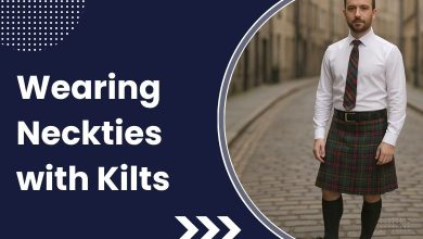 Wearing Neckties with Kilts