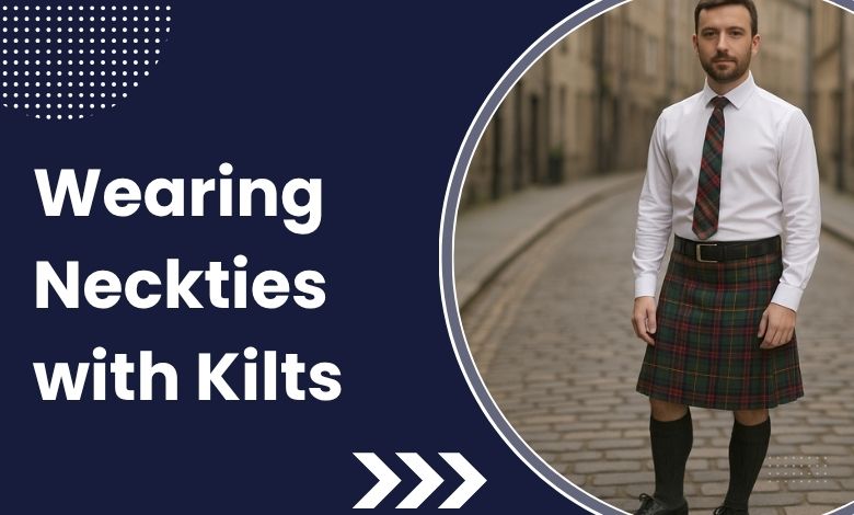 Wearing Neckties with Kilts