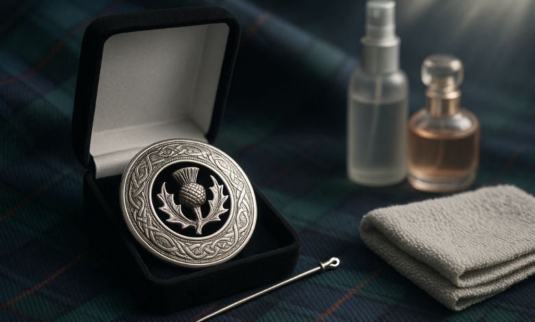 Caring for Your Fly Plaid Brooch
