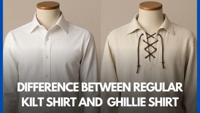 Difference Between a Regular Kilt Shirt and a Ghillie Shirt
