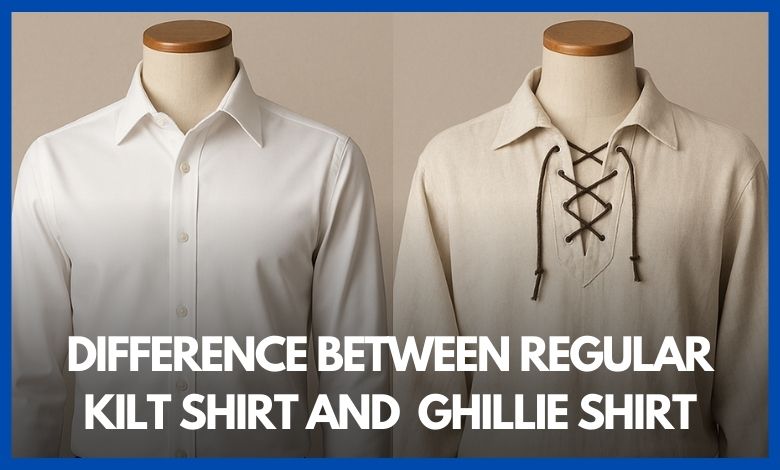 Difference Between a Regular Kilt Shirt and a Ghillie Shirt