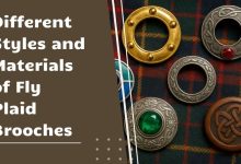 Different Styles and Materials of Fly Plaid Brooches