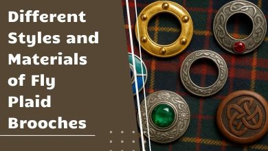 Different Styles and Materials of Fly Plaid Brooches