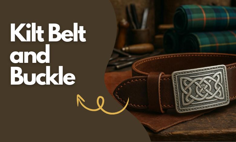 The Kilt Belt and Buckle