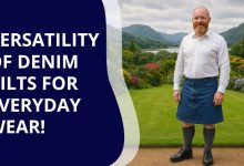 The Versatility of Denim Kilts for Everyday Wear!