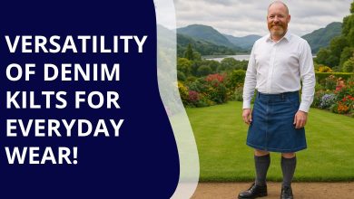 The Versatility of Denim Kilts for Everyday Wear!