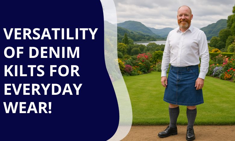 The Versatility of Denim Kilts for Everyday Wear!