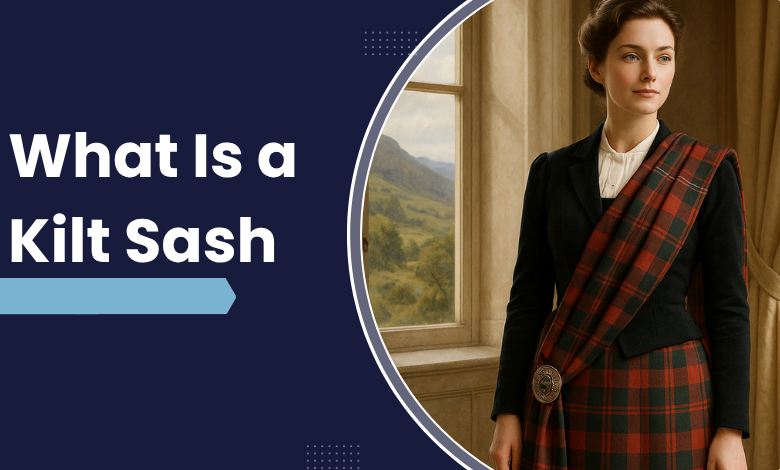 What Is a Kilt Sash & How to Wear It?