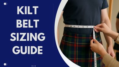 Kilt Belt Sizing Guide
