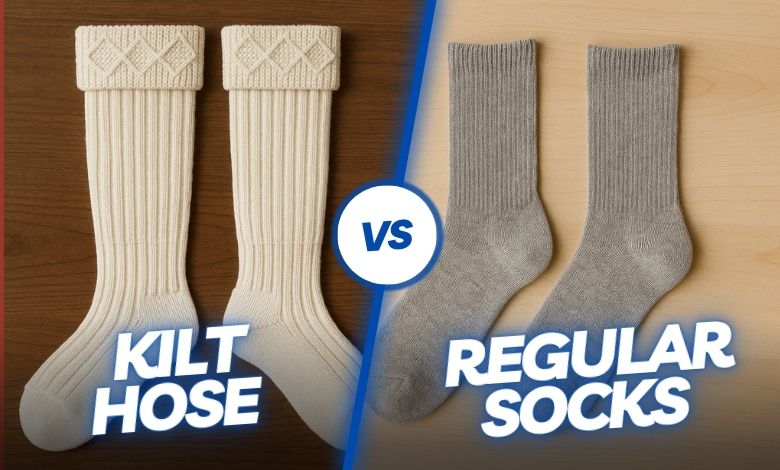 Kilt Hose vs. Regular Socks