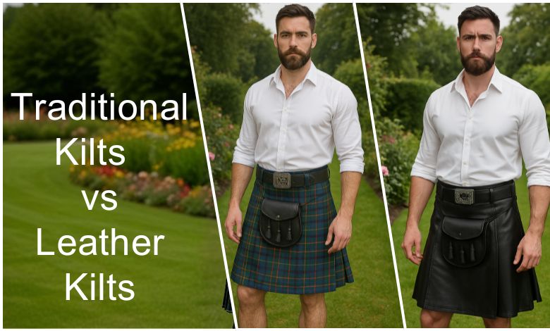 Traditional Kilts vs. Leather Kilts