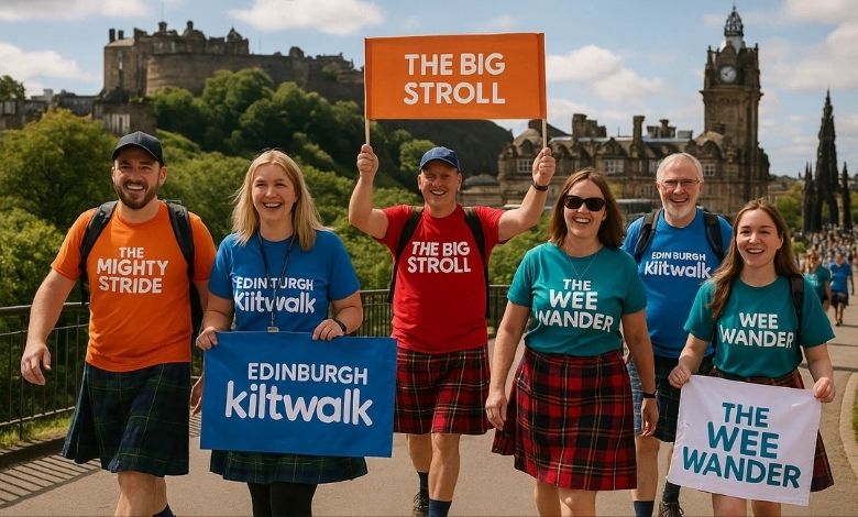 Edinburgh Kiltwalk 2025