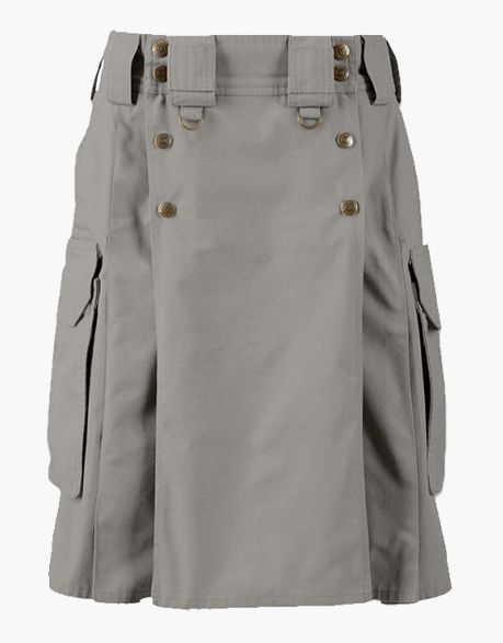 Grey Tactical Duty Kilt
