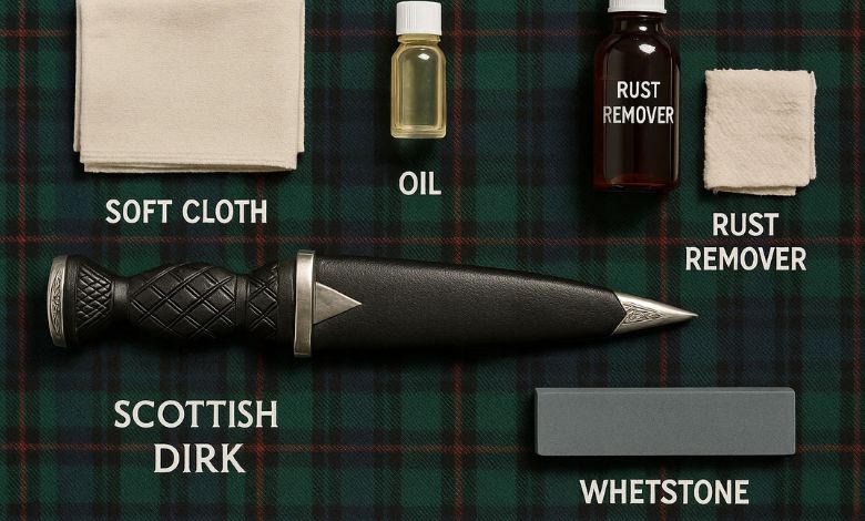 How to Clean a Scottish Dirk