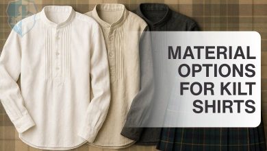 Material Options for Kilt Shirts for Comfort and Style