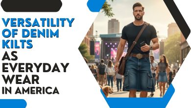 The Versatility of Denim Kilts As Everyday Wear in America