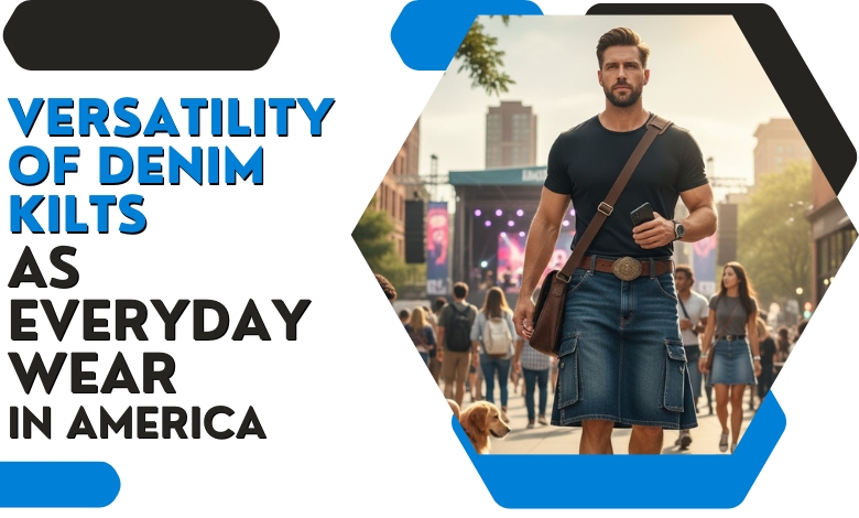 The Versatility of Denim Kilts As Everyday Wear in America