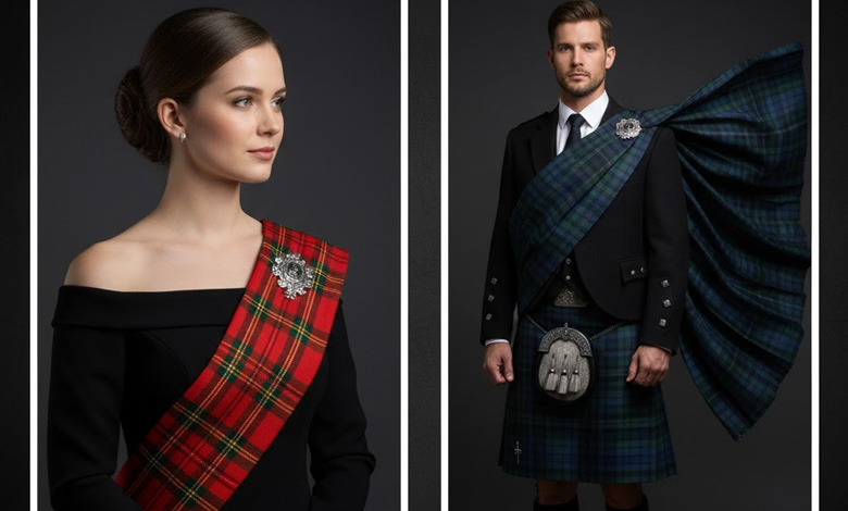 Types of Tartan Sashes Available