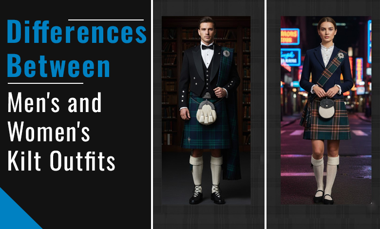 Differences Between Men's and Women's Kilt Outfits