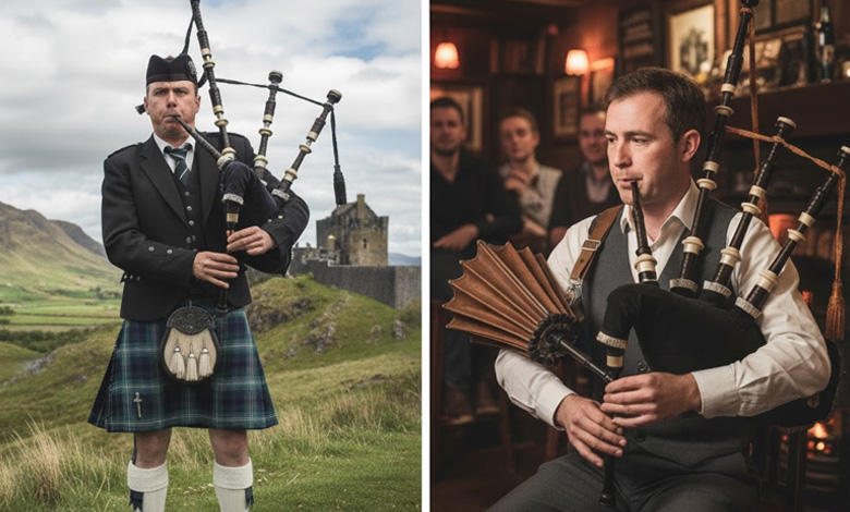 Scottish vs. Irish Bagpipes Key Differences