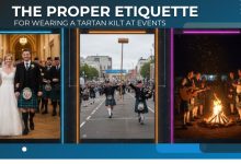 The Proper Etiquette for Wearing a Tartan Kilt at Events