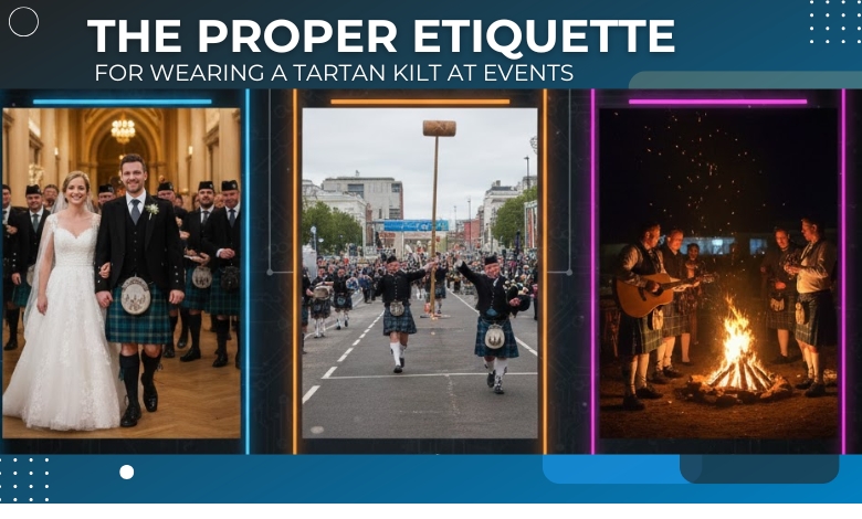 The Proper Etiquette for Wearing a Tartan Kilt at Events