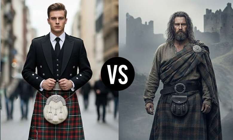Traditional Tartan Kilt vs. Great Kilt 