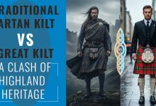 Traditional Tartan Kilt vs. Great Kilt: A Clash of Highland Heritage