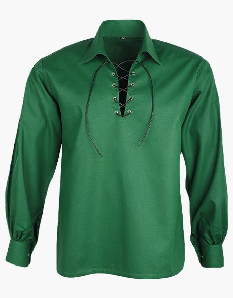 Green Jacobite Ghillie Shirt