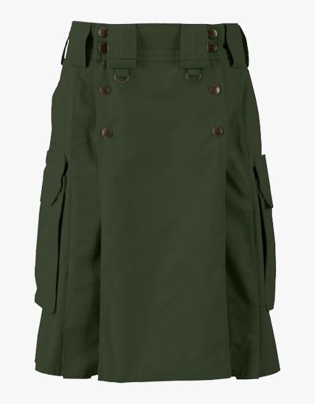 Olive Green Combat Multicam Tactical Kilt