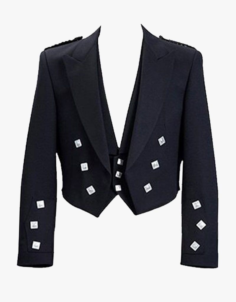 Prince Charlie Black Jacket