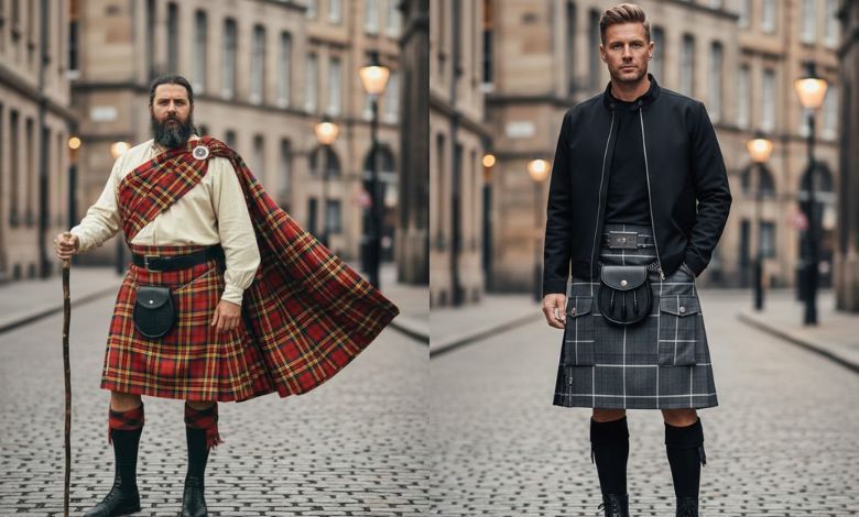 Difference between Great Kilt and Modern Kilt