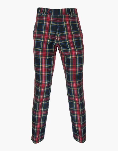 Black Stewart Tartan Pant