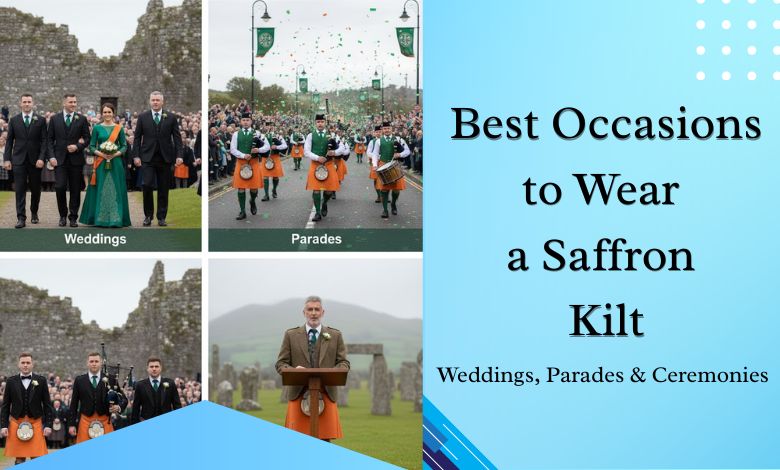 Best Occasions to Wear a Saffron Kilt_ Weddings, Parades & Ceremonies