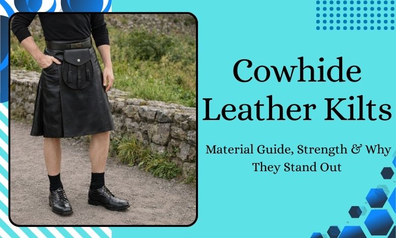 Cowhide Leather Kilts_ Material Guide, Strength & Why They Stand Out